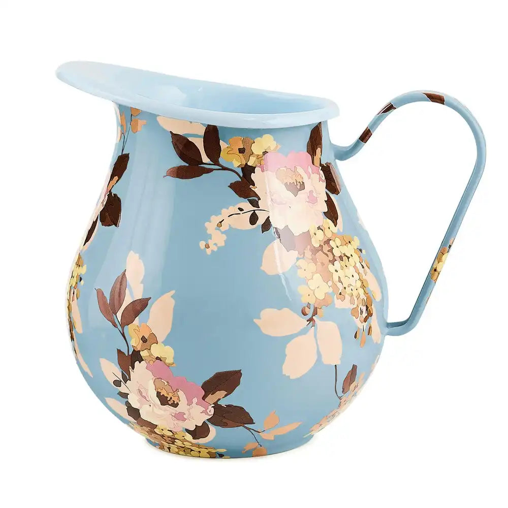 Emerald Check Pitcher