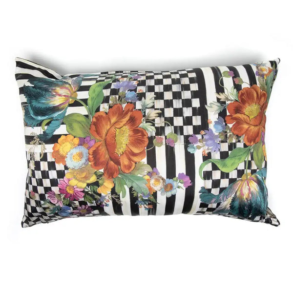 Courtly Flower Market Pillow