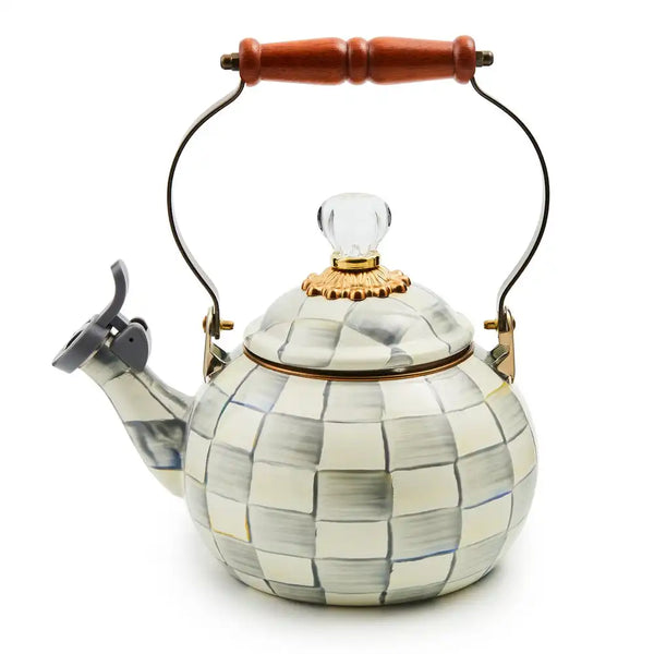 Courtly Check Whistling Tea Kettle