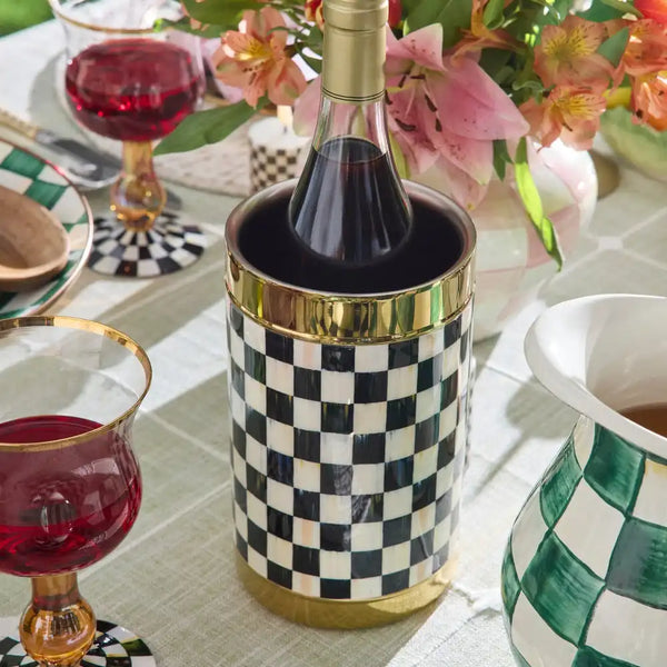Rosy Check 3260 Gold Wine Cooler