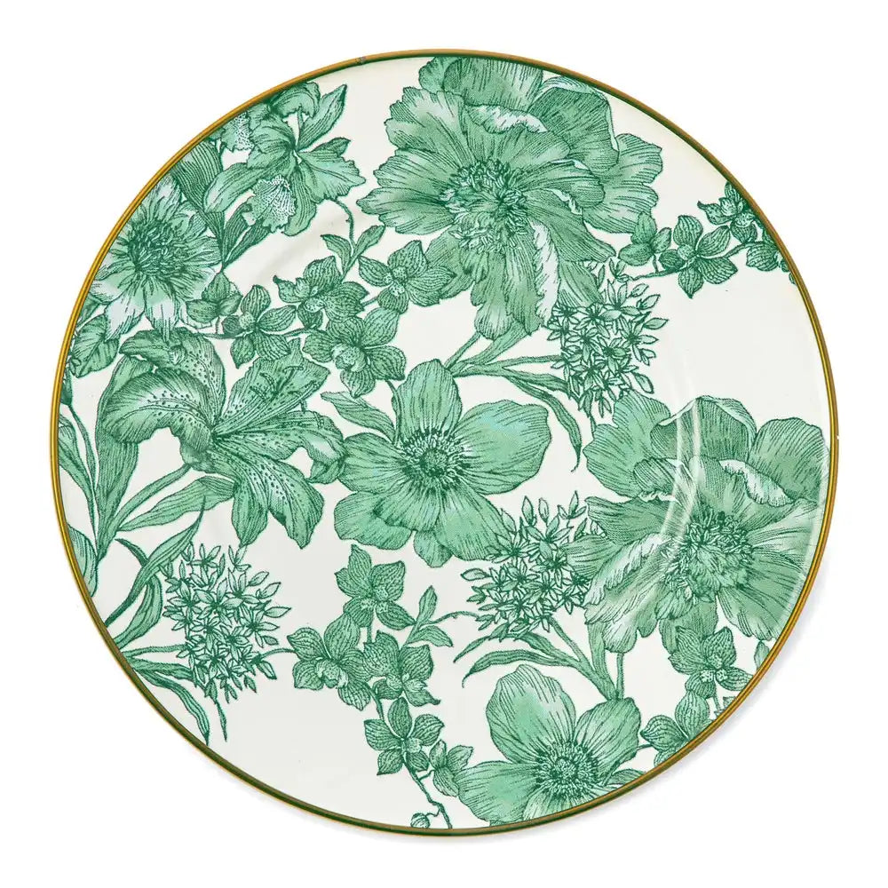 Emerald English Garden Charger/Plate