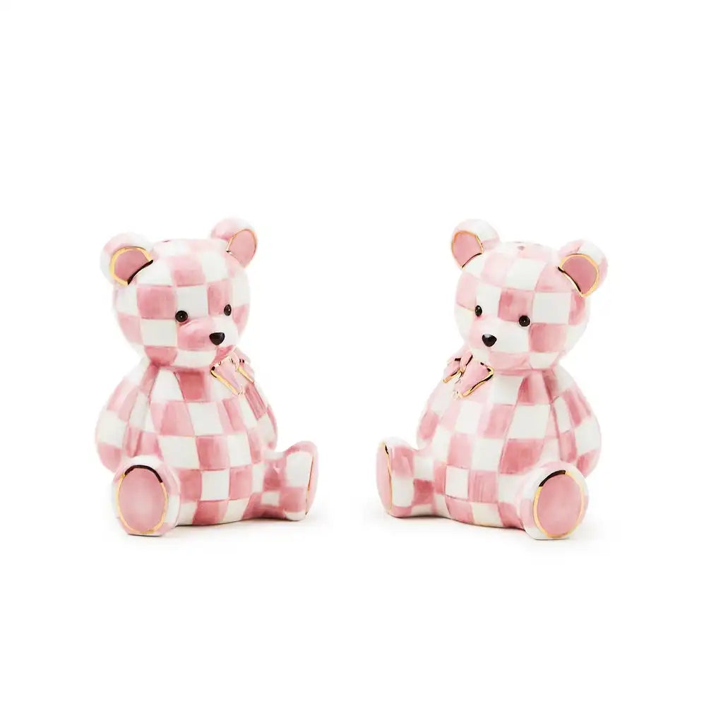 Rosy Bear Salt & Pepper Set