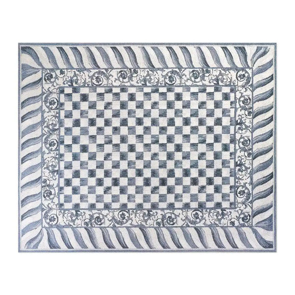 Sterling Check 5' x 7'6" Washable Rug