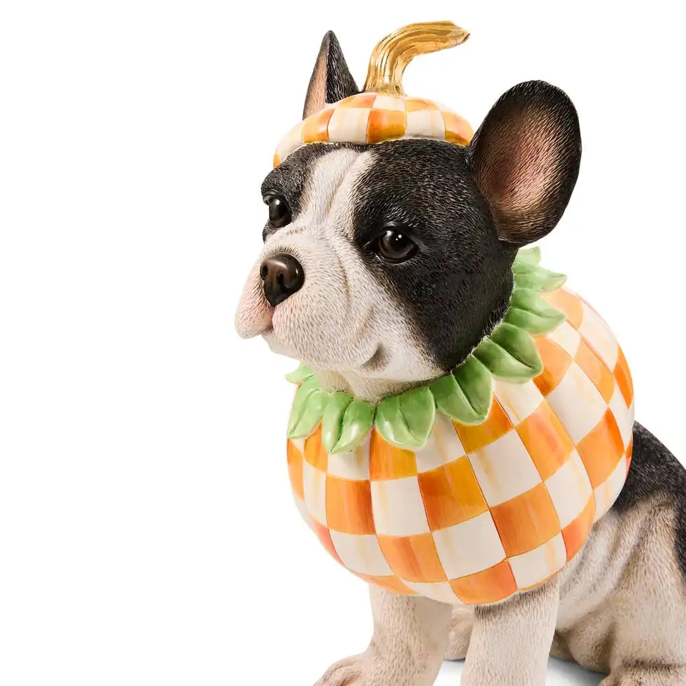 Trick or Treat Pomeranian Dog Figurine