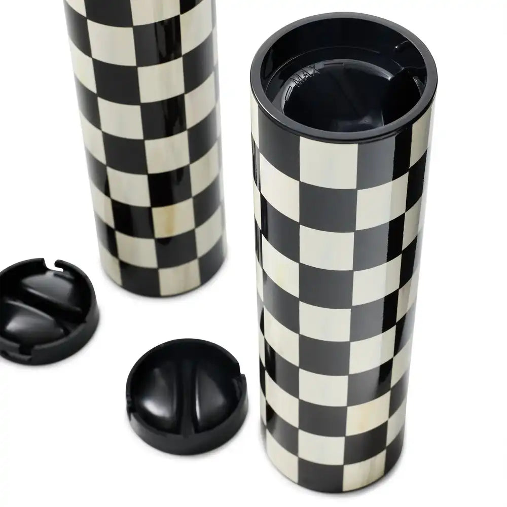 Courtly Check Electric Salt & Pepper Grinder Set