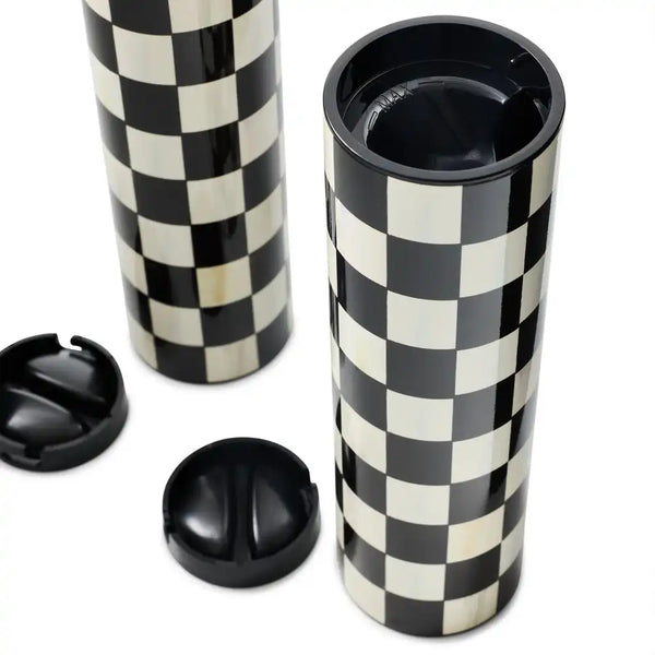 Courtly Check Electric Salt & Pepper Grinder Set
