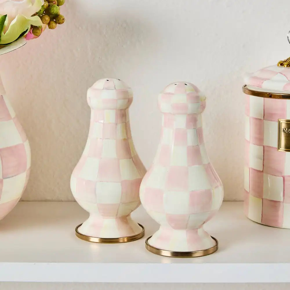 Courtly Check Large Salt & Pepper Shakers