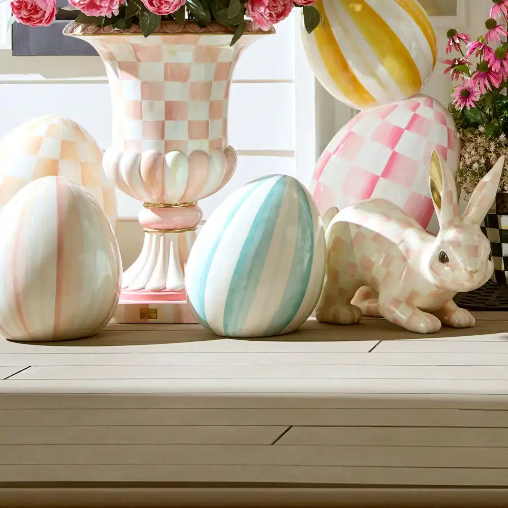 Courtly Stripe Medium Egg