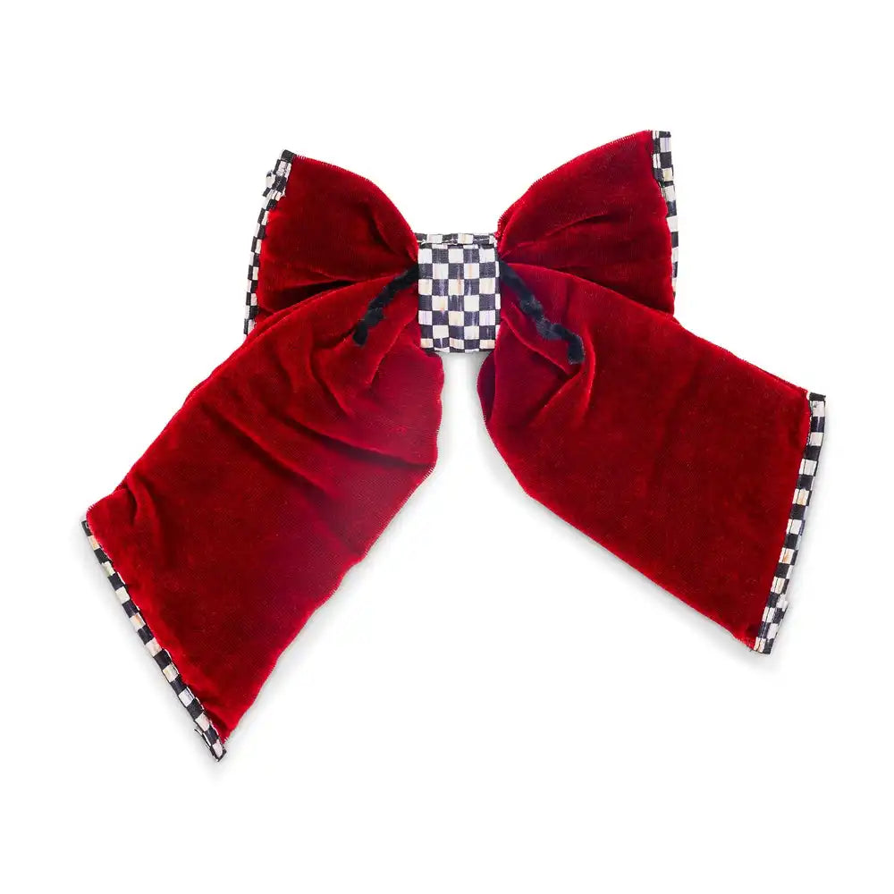 Red Velvet Small Bow Secondary image