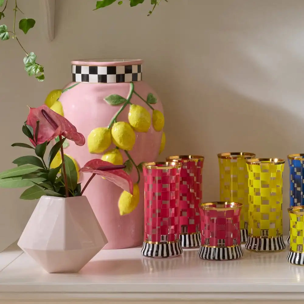 Tutti Frutti Lemon Vase