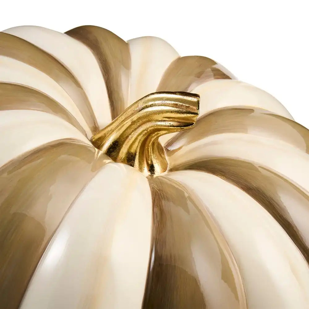 Mocha Stripe Medium Pumpkin