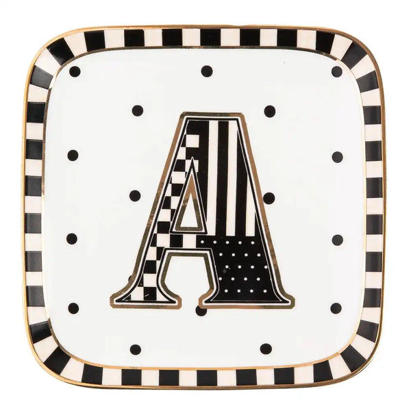 Monogram Dish - K