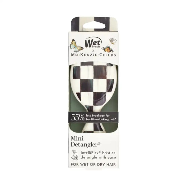 Wet Brush Courtly Check Mini Detangler Brush