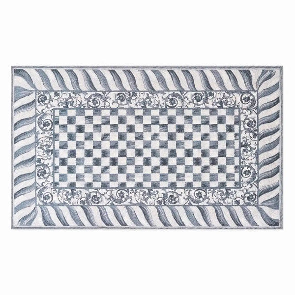 Sterling Check 5' x 7'6" Washable Rug