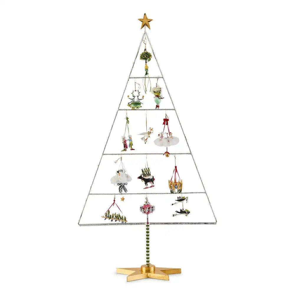 Patience Brewster 12 Days Mini Ornament Display Tree
