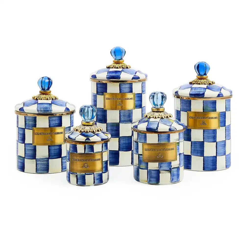 Royal Check Large Canister