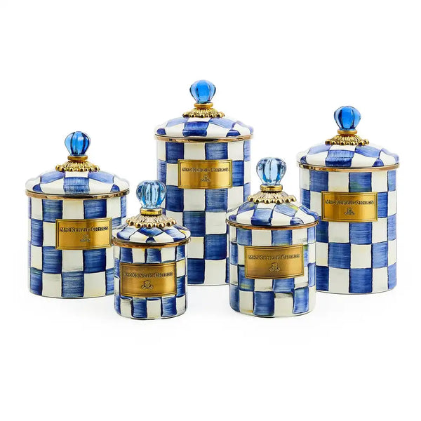 Royal Check Large Canister
