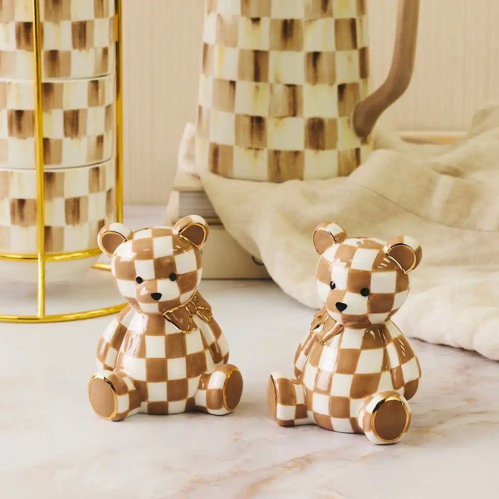 Mocha Bear Salt & Pepper Set Secondary image