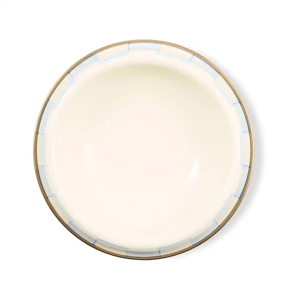 Sky Check Small Pet Dish