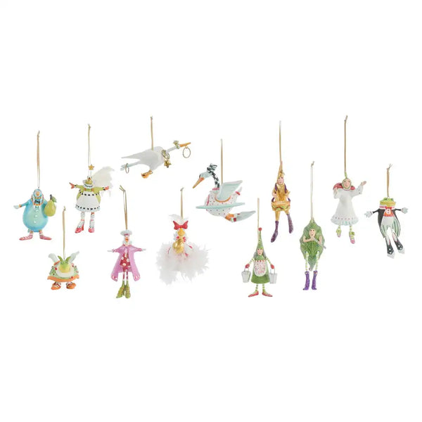Patience Brewster 12 Days Mini Ornaments Set