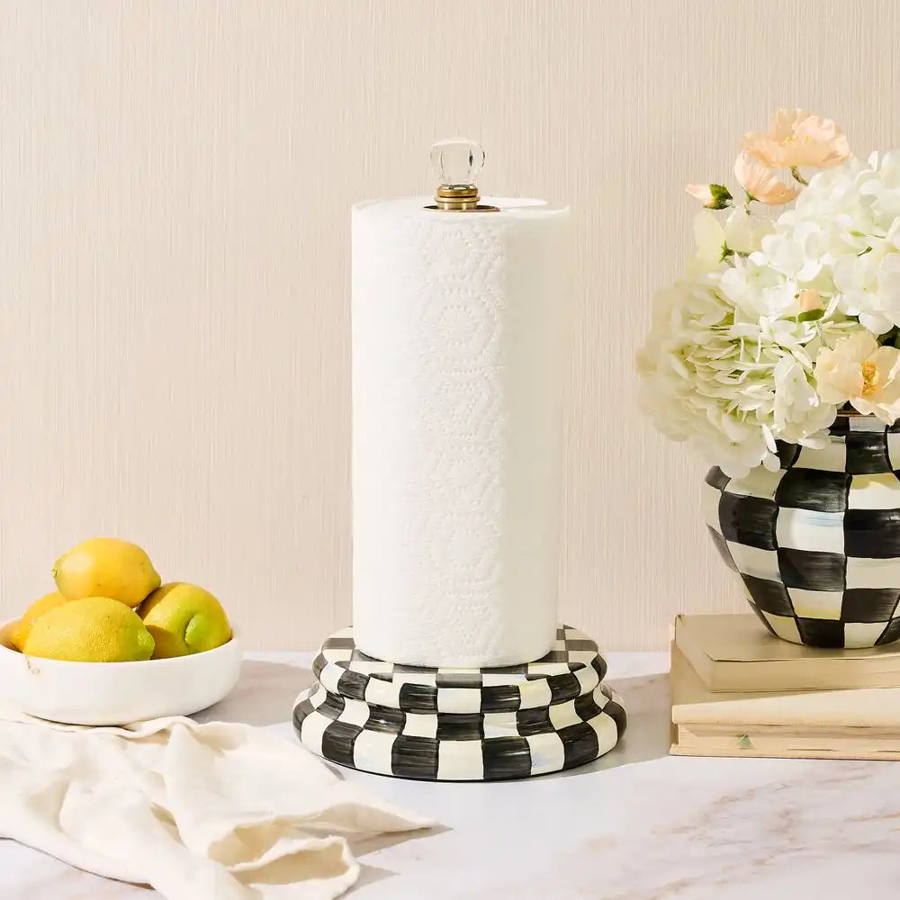 Courtly Check Paper Towel Holder Secondary image
