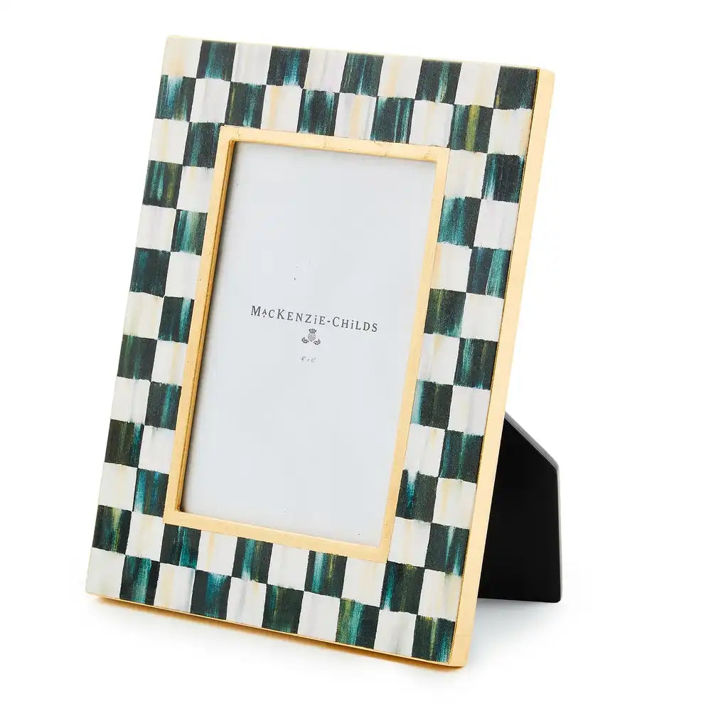 Courtly Check Lacquer 4" x 6" Frame