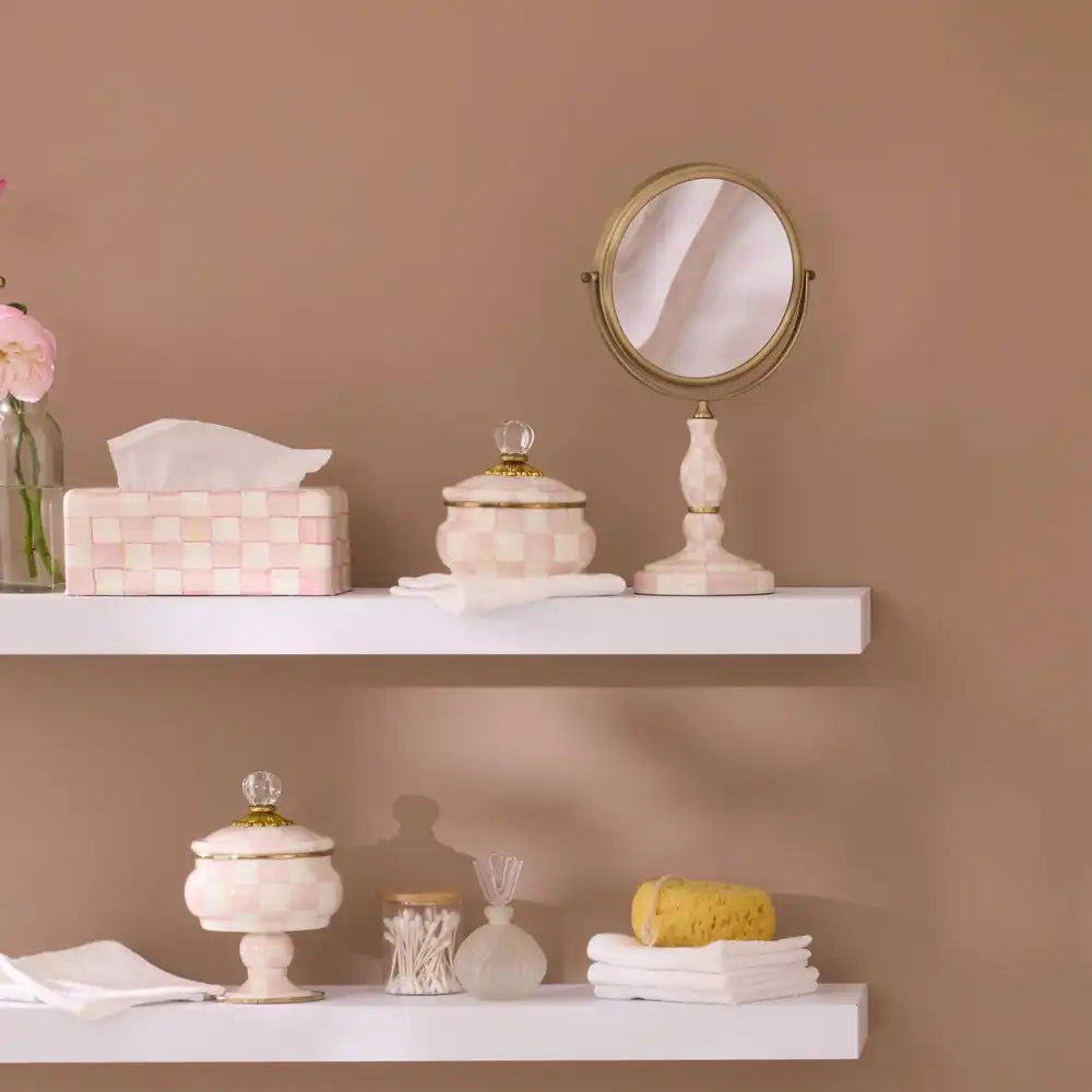 Rosy Check Standard Tissue Box Cover Secondary image
