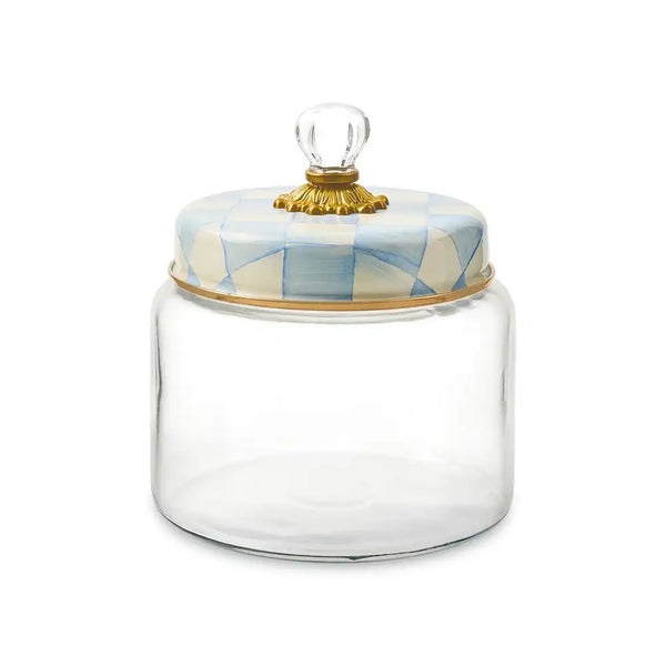 Sky Check Small Kitchen Canister
