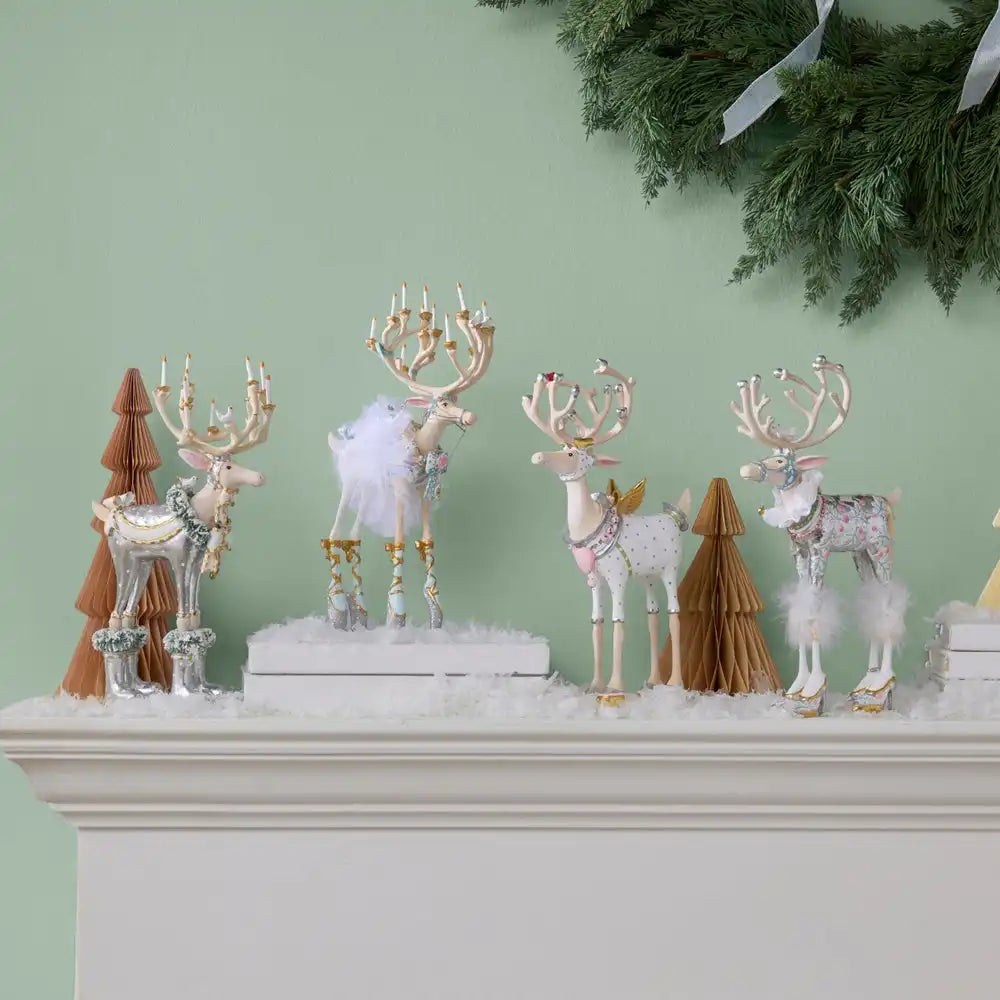 Patience Brewster Moonbeam Reindeer Figure Set-A