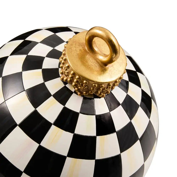 Red Stripe Medium Tabletop Ornament