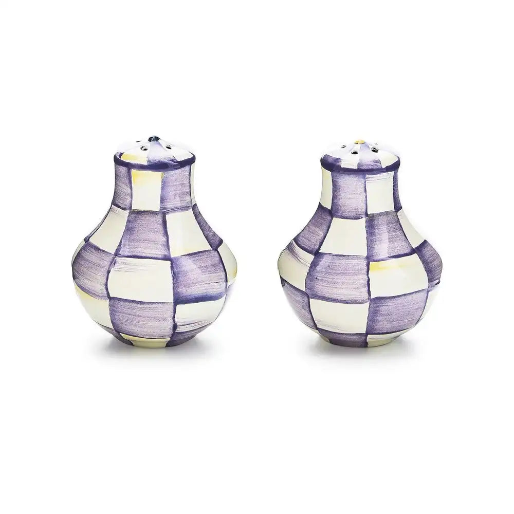 Courtly Check Large Salt & Pepper Shakers