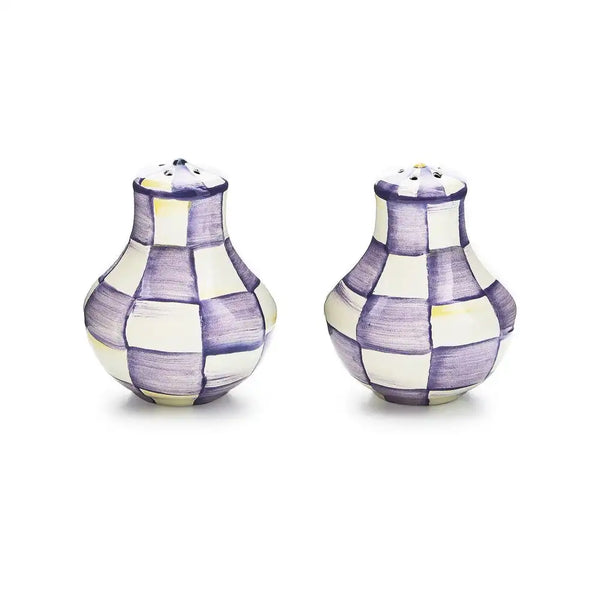 Courtly Check Large Salt & Pepper Shakers