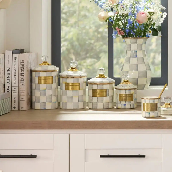 Sterling Check Medium Canister