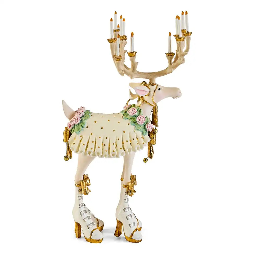 Patience Brewster Moonbeam Dasher Reindeer Figure
