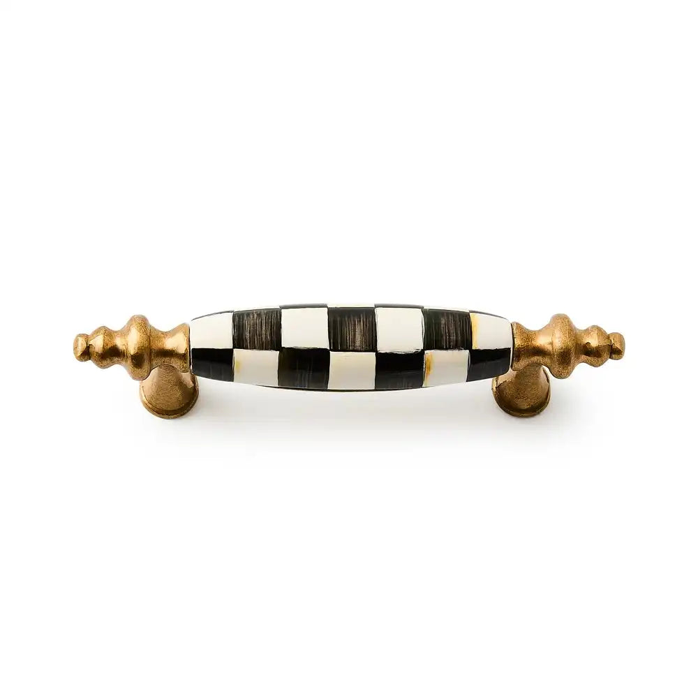 Courtly Check Brass Drawer Pull Main image