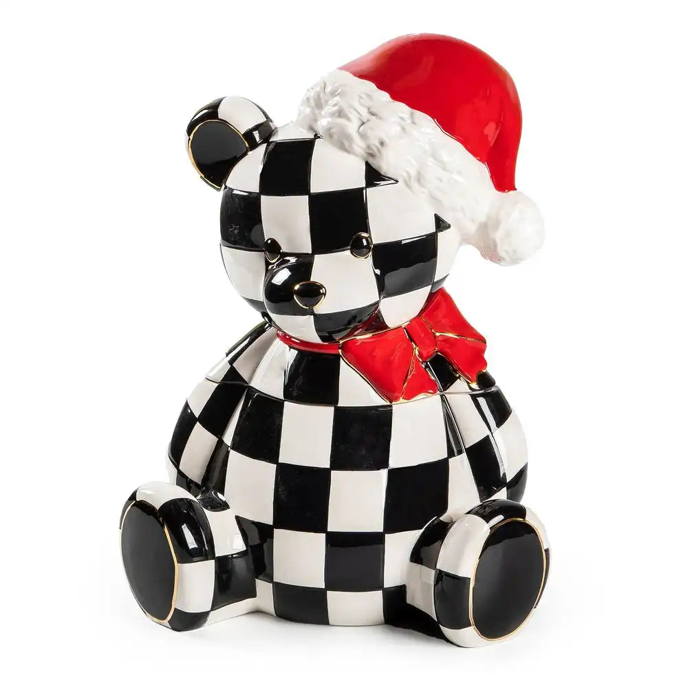 Courtly Santa Bear Cookie Jar Main image