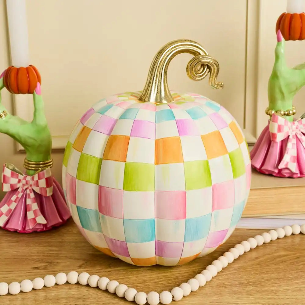Multi Check Medium Pumpkin Secondary image