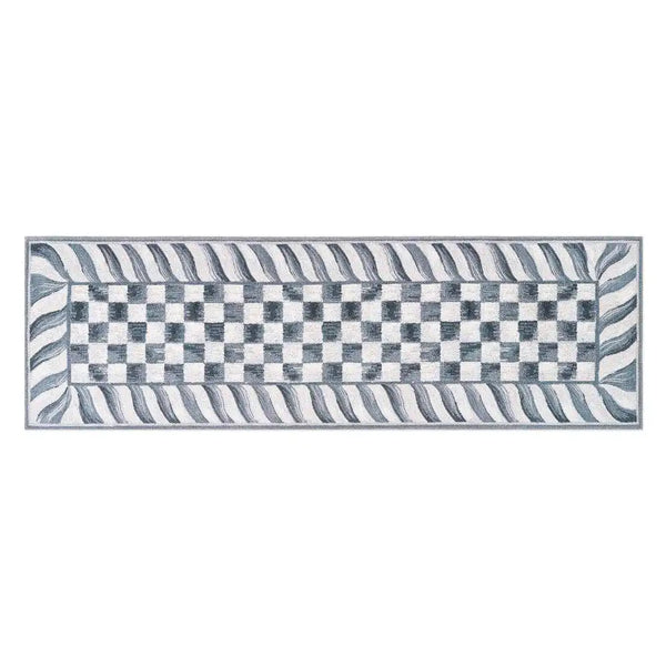 Sterling Check 5' x 7'6" Washable Rug