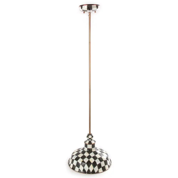 Courtly Check 12" Barn Pendant Lamp