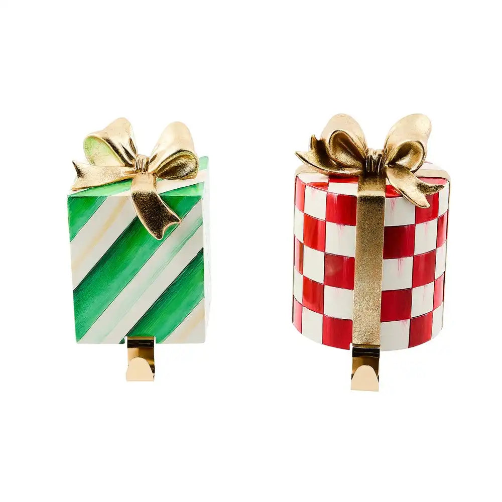 Check It Out Gift Stocking Holders, Set of 2