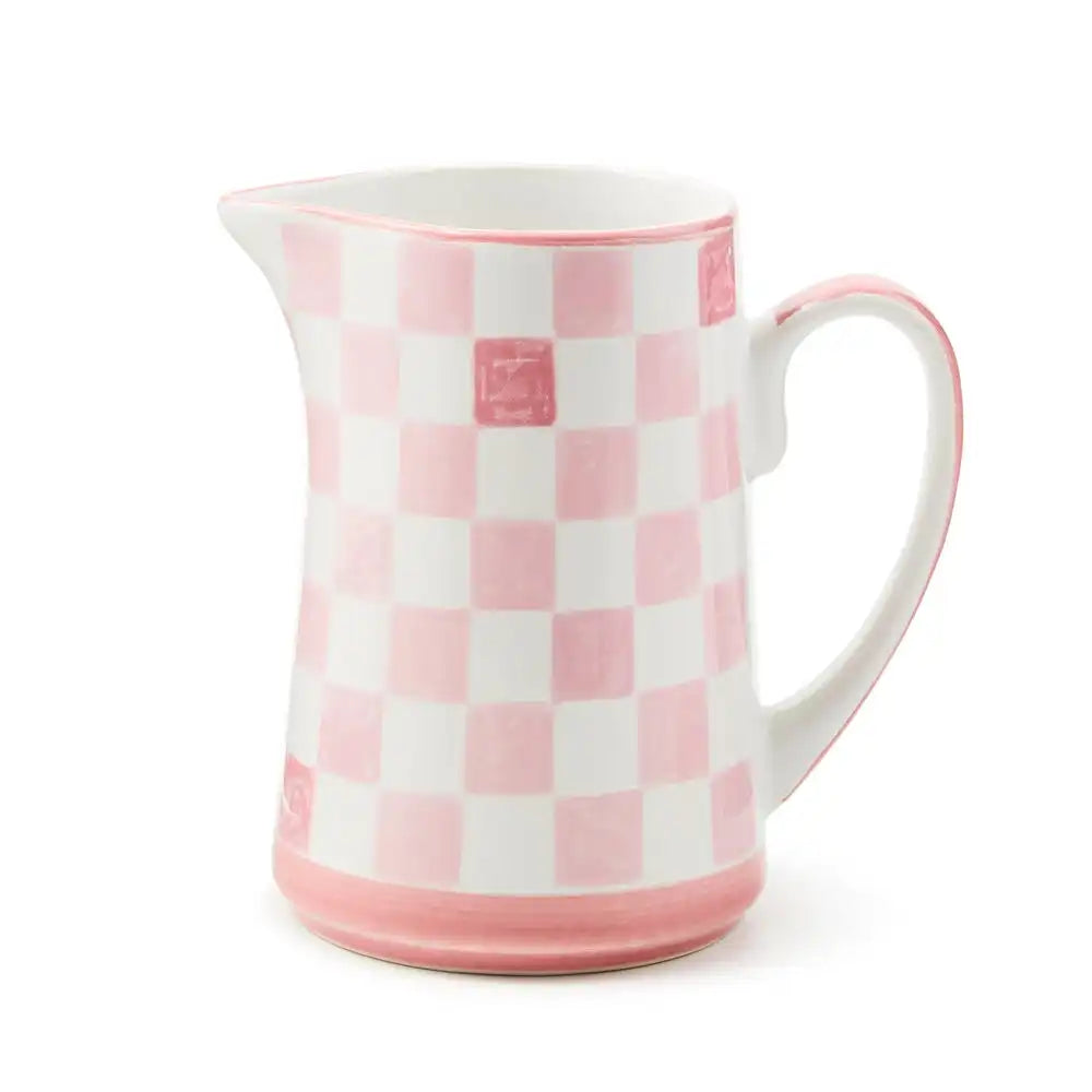 Pink Check Pitcher Main image
