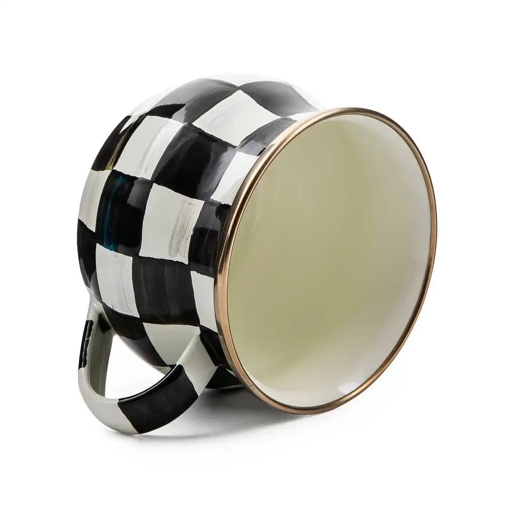 Sterling Check Saucer