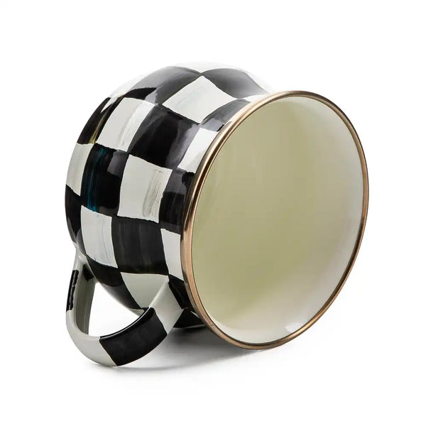 Sterling Check Saucer
