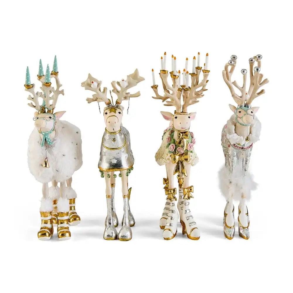 Patience Brewster Moonbeam Reindeer Figure Set-B