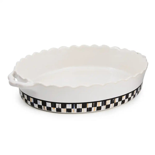 Rosy Check Everyday Large Oval Baker
