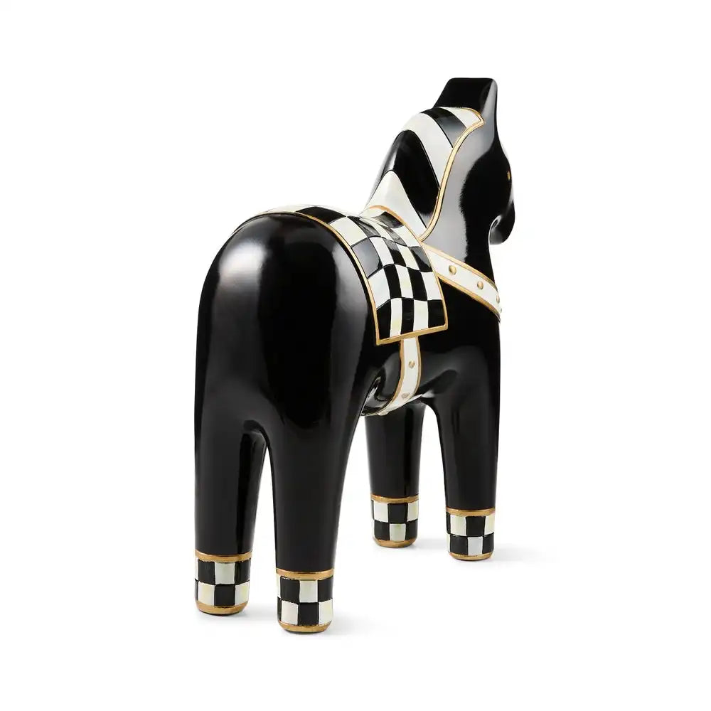 Courtly Large Dala Horse Figurine