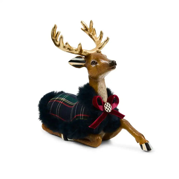Timeless Tartan Standing Deer