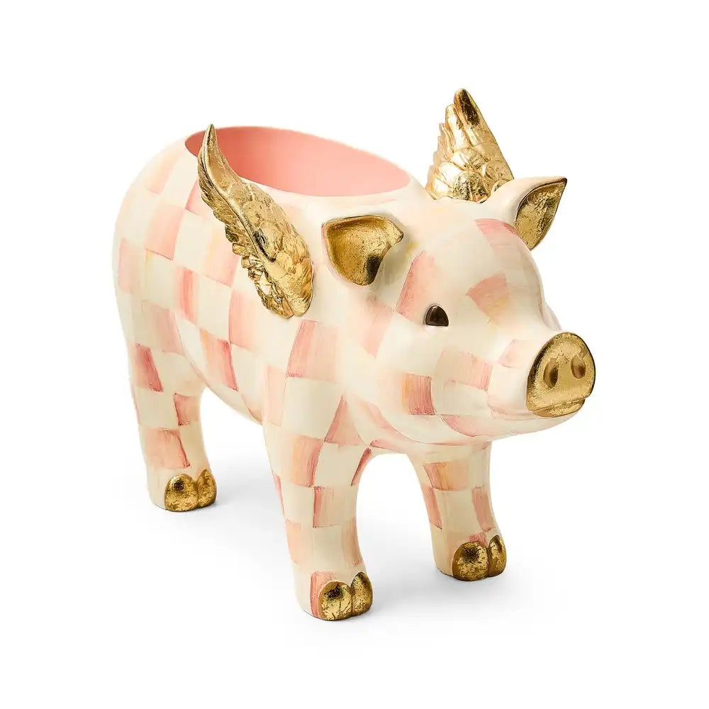 Rosy Check Flying Pig Planter Main image