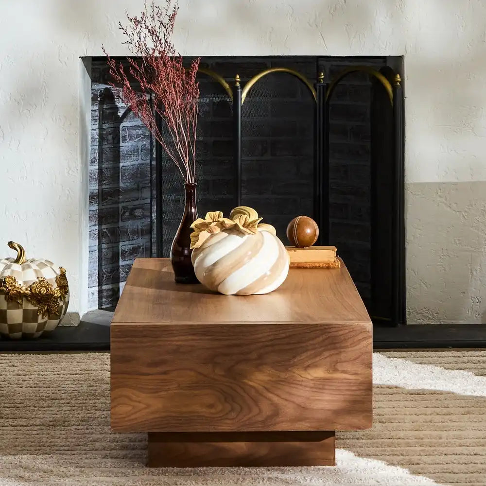 Mocha Swirl Twisted Stem Pumpkin