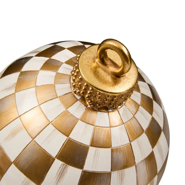 Red Stripe Medium Tabletop Ornament